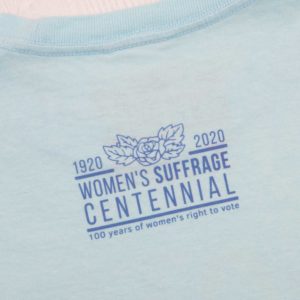 Alternative view of Votes For Women Long Sleeve T-Shirt (Ice Blue)