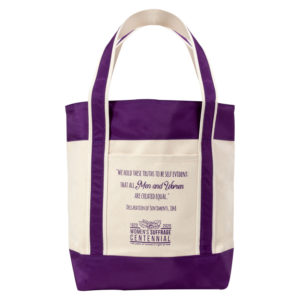Declaration Of Sentiments Canvas Tote
